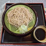 山田うどん食堂 - 料理写真:ざるそば(390円)※海苔ワサビ抜き