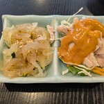 祥龍房 - 前菜２種