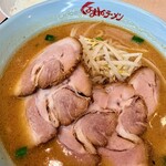 くるまやラーメン - 料理写真:味噌チャーシュー麺(5枚) スープ、麺、チャーシュー、ちゃんと美味い味噌ラーメン!