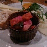 ワイン食堂 イナセヤ キッチン - チーズ盛合せ＆農園ピクルス