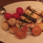 トラットリアチッチョ - 【ザ・シンプル！！　白身魚のイタリアンロースト　イイ感じに焼き上げます】（1300円税込）