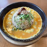 二代目丸源 - チャーハンセット　242円　平日ランチ限定で増量無料