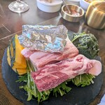 韓国料理 ブルバム - 極上サムギョプ、極上熟成モクサル