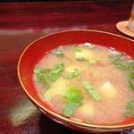 まつむら - 【2014.3.13】みそ汁