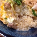 小ざくら - ご飯に染み込んだ！出汁が！染み込んだ！焦り過ぎwww