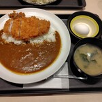 松のや - 料理写真:ロースカツカレー