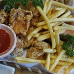 やきとり はる - 唐揚、春巻、ポテトフライ 
