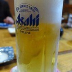 やきとり はる - 凍ったジョッキに