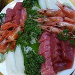 やきとり はる - 刺身盛り合わせ