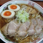 肉煮干中華そば 鈴木ラーメン店 - 中華そば大盛+煮卵