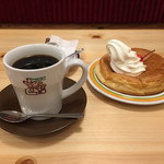 コメダ珈琲店 阪神西宮店 - たっぷりブレンドコーヒーとシロノワール