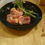 なかの食鶏 - 名古屋コーチンモモ肉(ちょっと食べたとこ)