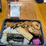 道の駅風早の郷 風和里 - のり弁当（チキン南蛮）