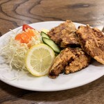 鳥安 - 料理写真:カツオ竜田揚 おかず