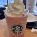 スターバックスコーヒー - ドリンク写真:桃フラペチーノ