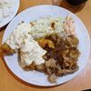 キッチンまつむら - しょうが焼きとチキン南ばん（大盛）1,060円
