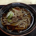 柳生食堂 - 料理写真:肉そば　牛です