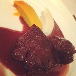 ラシェット・ブランシュ - 牛頬肉の赤ワイン煮