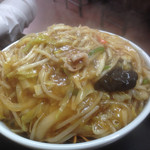 美華園 - かたやきそば  大盛り