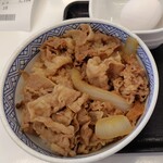 吉野家 - 朝牛セット(玉子) 519円、並盛 33円(つゆだく) ♪