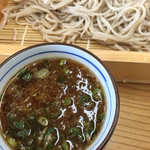 麦のれん - なみなみに蕎麦つゆが(*ﾟ.ﾟ)ゞﾎﾟﾘﾎﾟﾘ