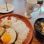 びっくりドンキー - 料理写真:エッグランチ 1,570円  コーヒー 270円