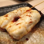 和鶏屋 - H.27.4.18.夜 つくねチーズ(タレ) @180円