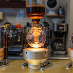 淹cafe - ドリンク写真:コーヒーはサイフォンで淹れてます