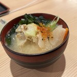 すし 銚子丸 - あら汁