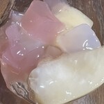 千疋屋総本店 - 料理写真:ご褒美ジェリー「桃」 桃・桃ジェリー・ナタデココ