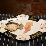 山荘　わらび野 - すずき木の芽焼き