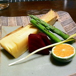 山荘　わらび野 - 焼き野菜：たけのこ