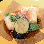 山荘　わらび野 - 揚げ出し豆腐