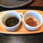 山荘　わらび野 - 海苔の佃煮とちりめん山椒