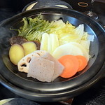 山荘　わらび野 - 蒸し野菜