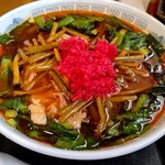 さかえや - 元祖満にら醤油890円+全部マシ500円+半ライス150円=1540円