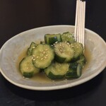 ちるのもり - きゅうり辛子漬けは外せない