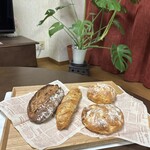 オーボンパン - 鉢替え前のモンちゃんと一緒にパチリンコ☆