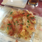 （食）ましか - みんなのお気に入り鯛と筍のカルパッチョ