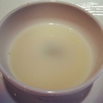 レストラン コバヤシ - 九十九里浜産ハマグリと根セロリのスープ（フランス風お澄まし）