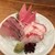 阪庄 - 料理写真:お刺身三点盛り