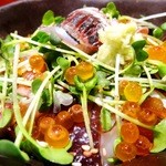 北新地 鮨 なか川 - 2015年4月ランチ訪問時撮影　ちらしずし