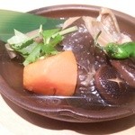 俺の魚を食ってみろ!! - (2015/4/22)スッポンのガメ煮をサービスして頂きました。