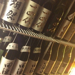 約50種類の日本酒