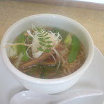 梅花亭 - 春野菜　薫るスープ麺