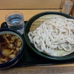 いちょう庵 - 肉ねぎ汁うどん(580円)