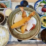 うお一番 - 料理写真:エビフライ御膳¥3,289