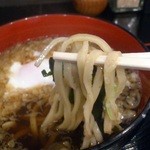 蕎麦まえだ - 田舎蕎麦のアップ