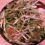 釜あげスパゲッティ すぱじろう - 野菜サラダ　（half)