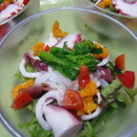 手打ち蕎麦しなの屋吉べぇ - 海鮮春サラダ